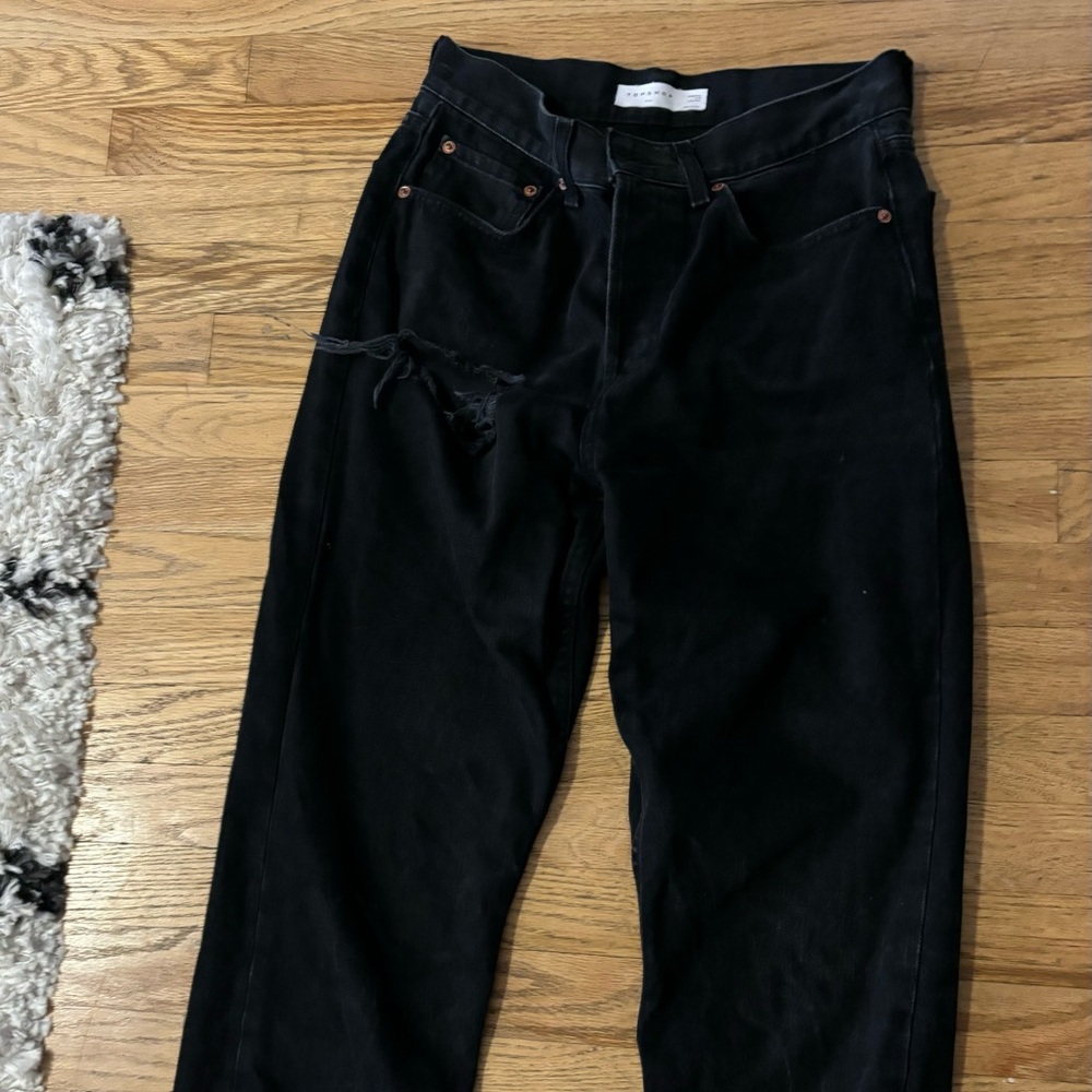 Top shop dad jeans